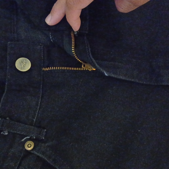 New Vintage chic Black Jeans- Vintage Size 16 Misses - Picture 4 of 12